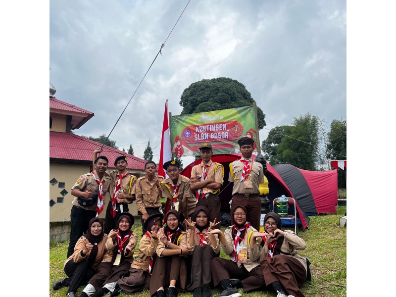 SLBN BOGOR MENGIKUTI KEGIATAN PRAMUKA SE GUGUS SLB DI KABUPATEN BOGOR