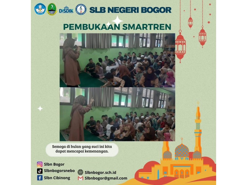 Pembukaan SMARTTREN RAMADHAN 2024 SLB Negeri Bogor